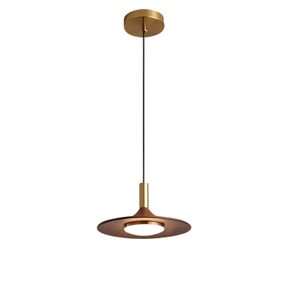 Jared – Bois de Noyer Tout Cuivre Suspension