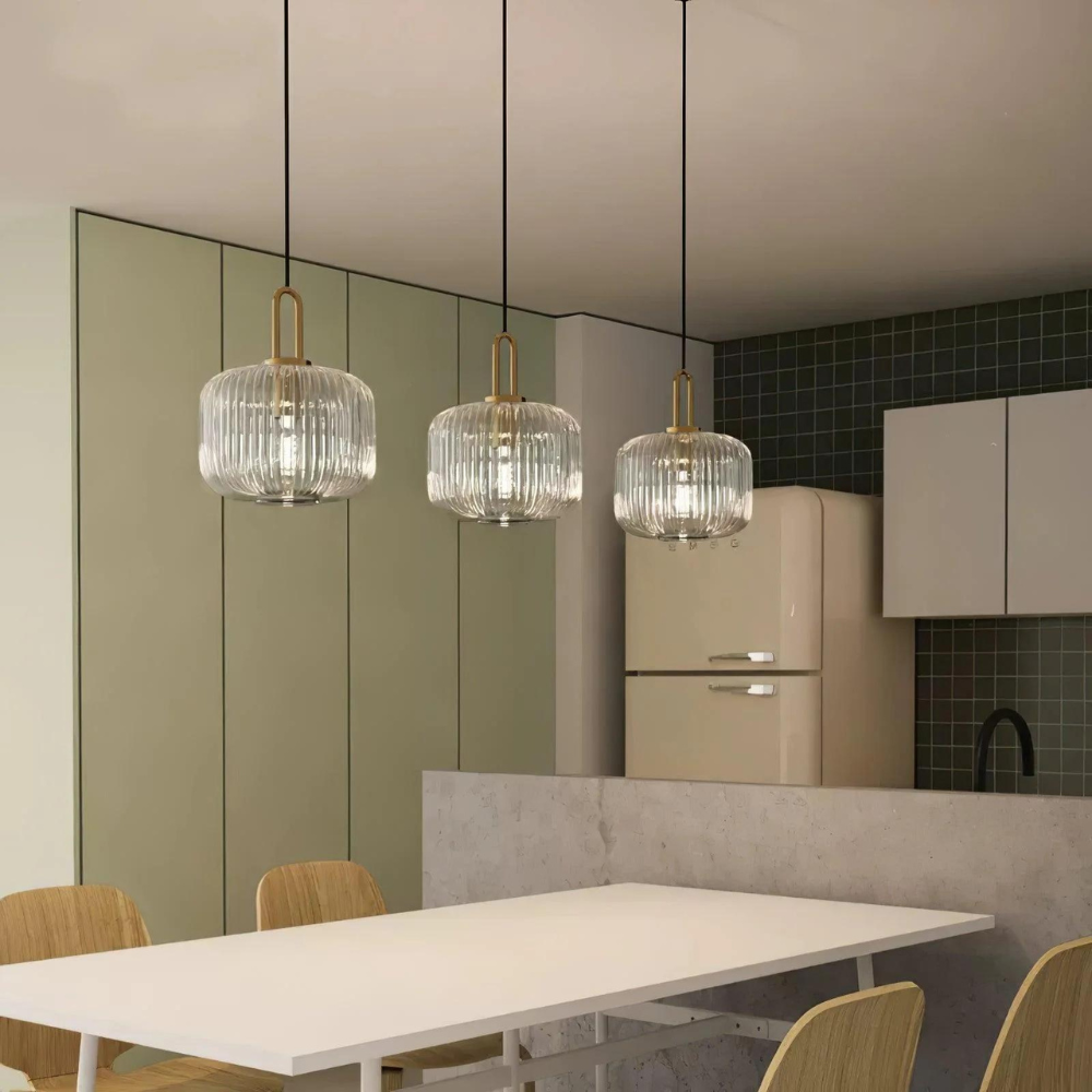 Josh – Lustre en verre nordique