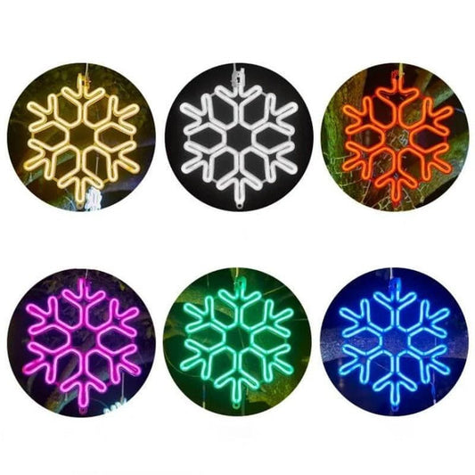 Yukina – Lumière LED flocon de neige de Noël