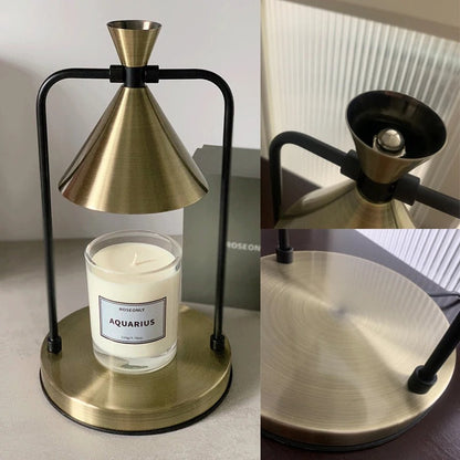 Soree – Lampe de Nuit Rétro comme Bougie Fondante