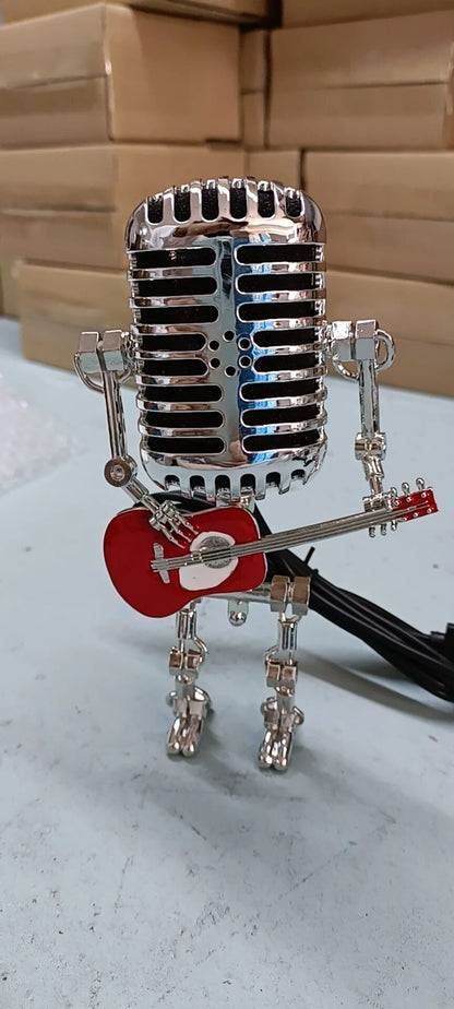 GuitarLume – Lampe décorative en forme de guitare vintage