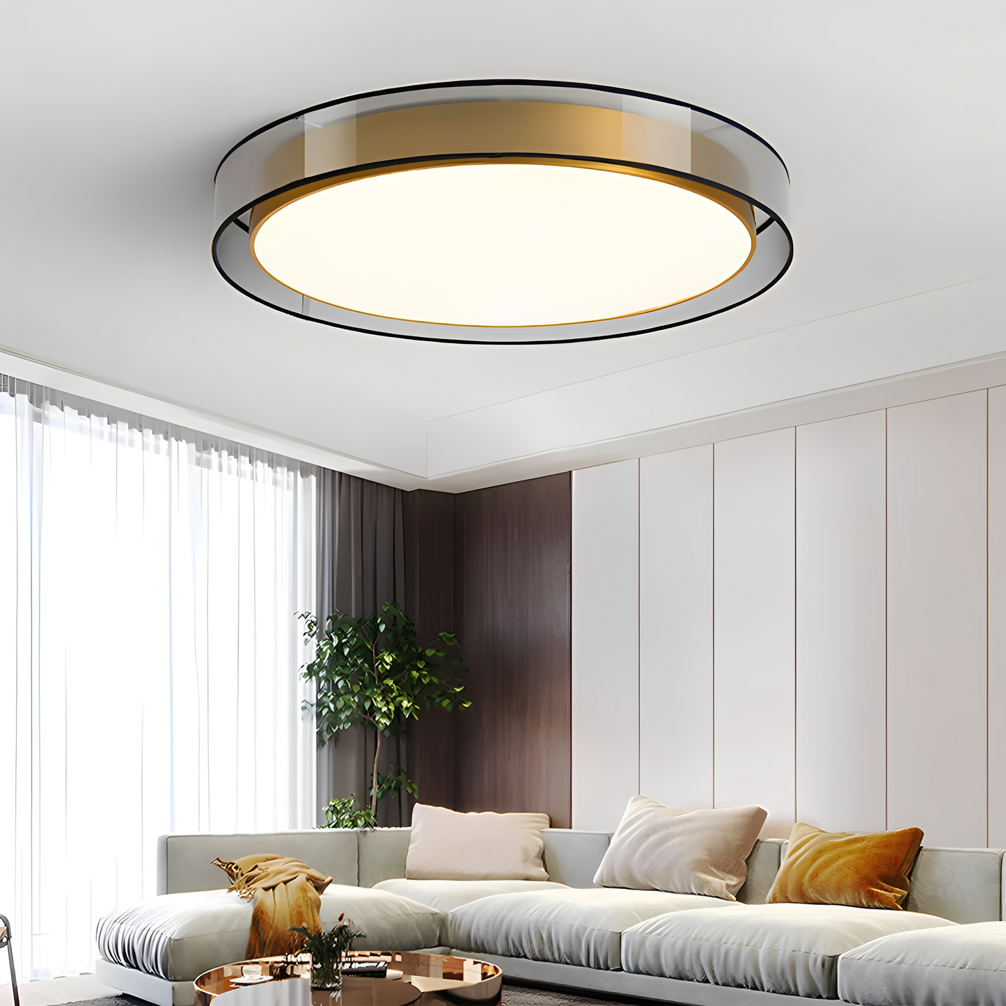 Xing – Luxueuse Ronde Plafonnier