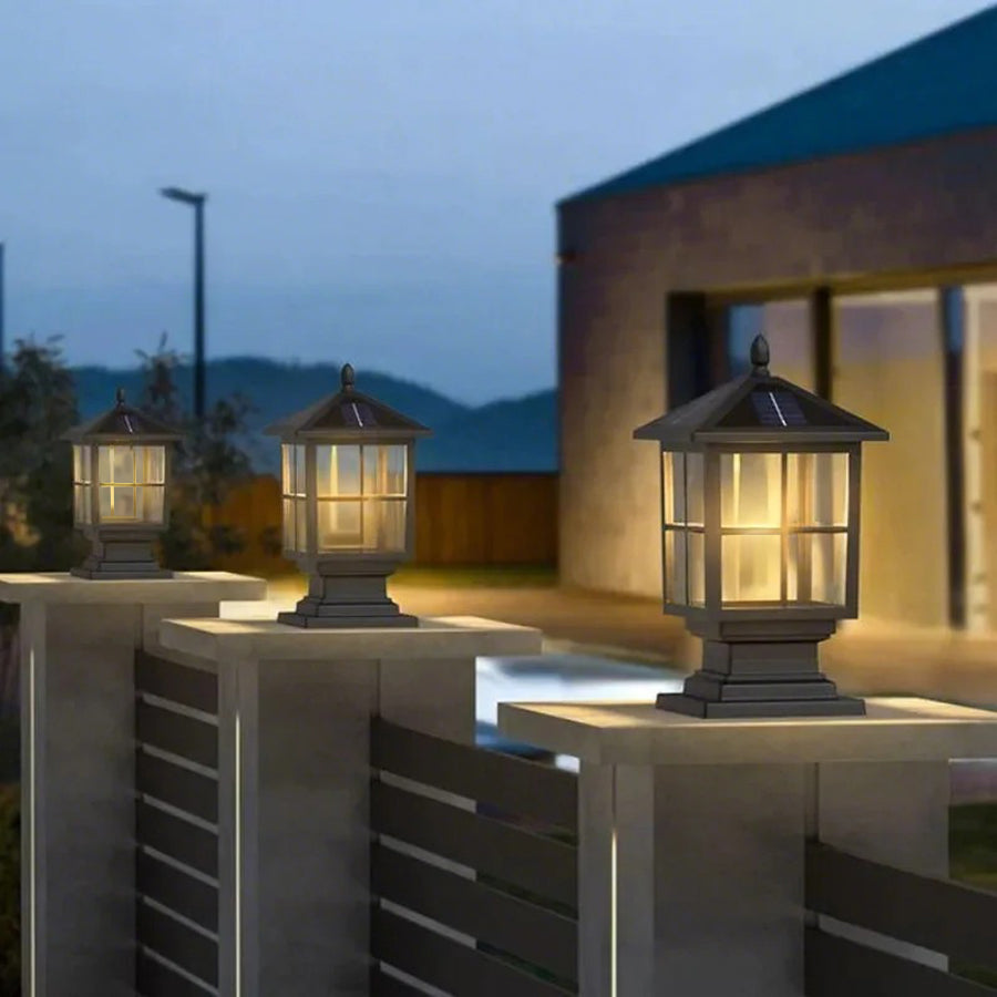 Kaori – Lampe Pilier Solaire Classique