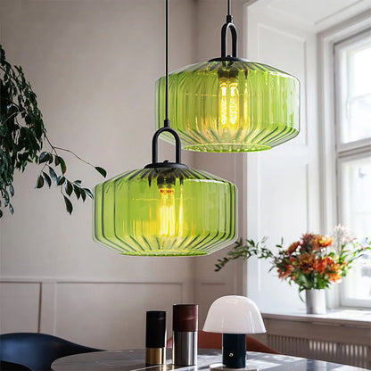 Vireo – Suspension en verre moderne