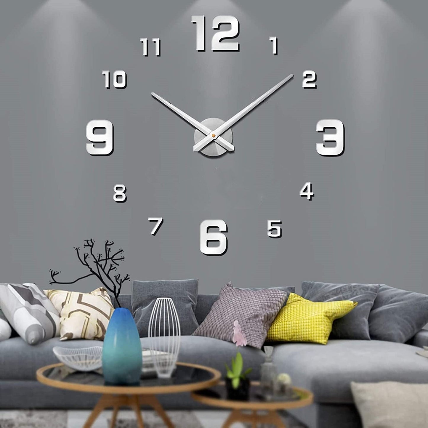 Milo – Horloge murale moderne au design créatif pour pièces élégantes
