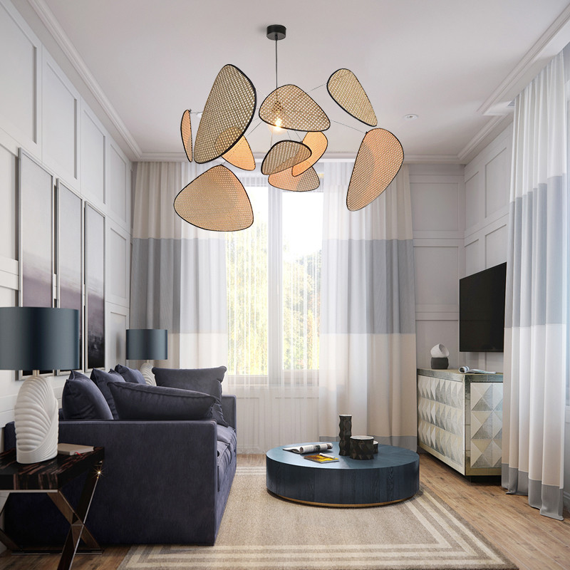 Ranya – Suspension en rotin moderne