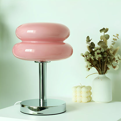 Miyu – Lampe en verre décorative style crème