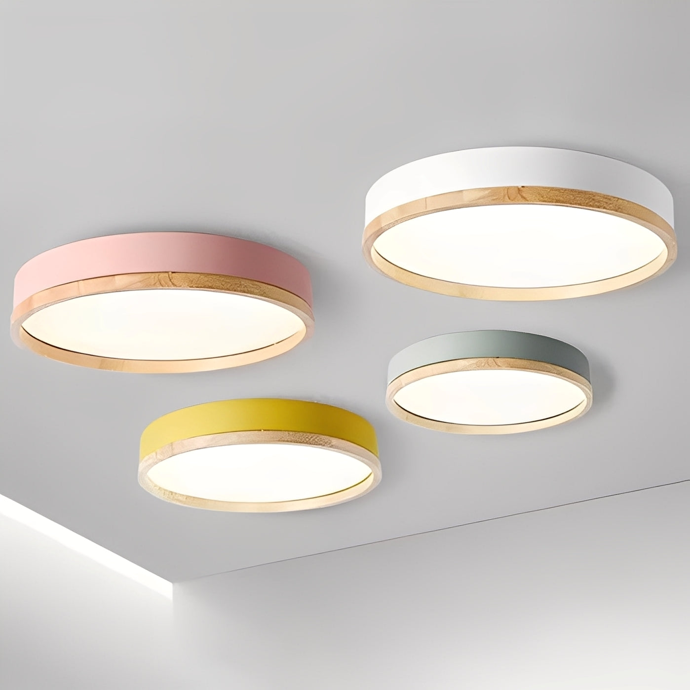 Chiara – Ronde Acrylique Plafonnier