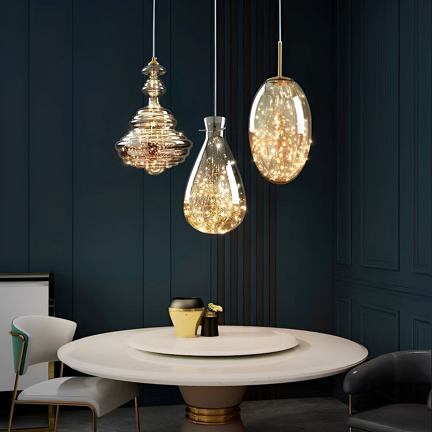 Nerea – Lustre en Verre Moderne
