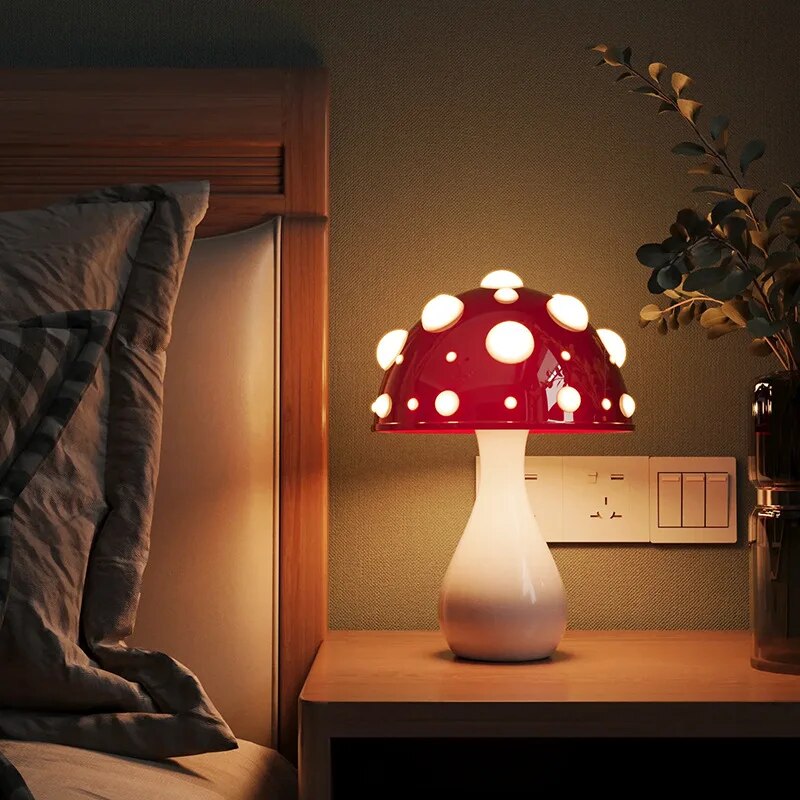 Kira – Lampe de table champignon réglable