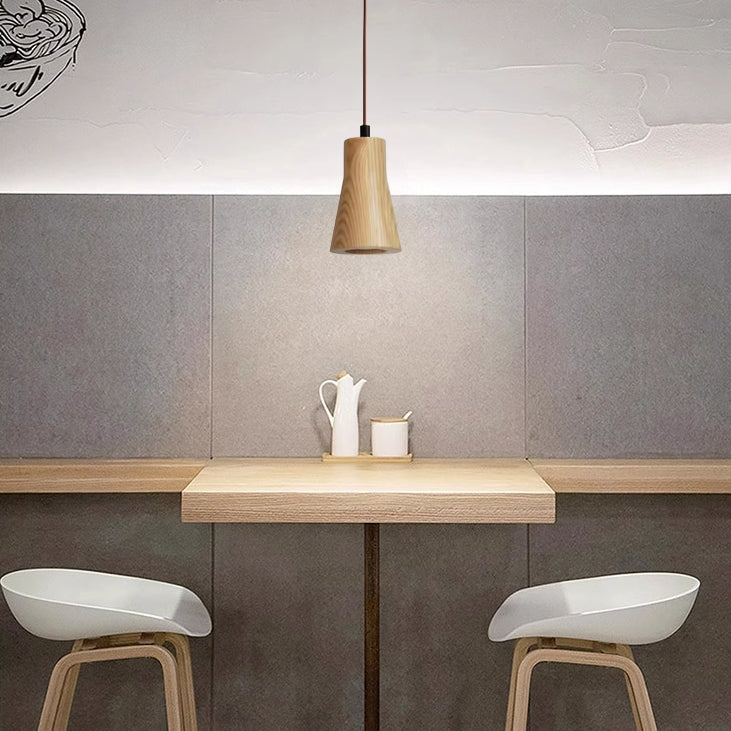Yumi – Lustre en bois créatif de style moderne