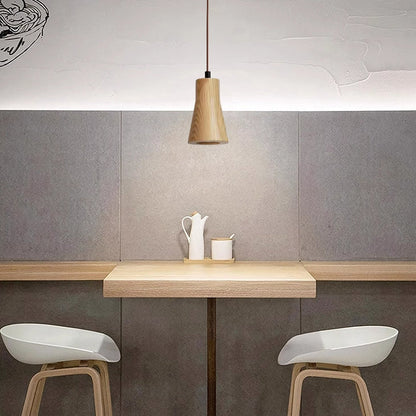 Yumi – Lustre en bois créatif de style moderne