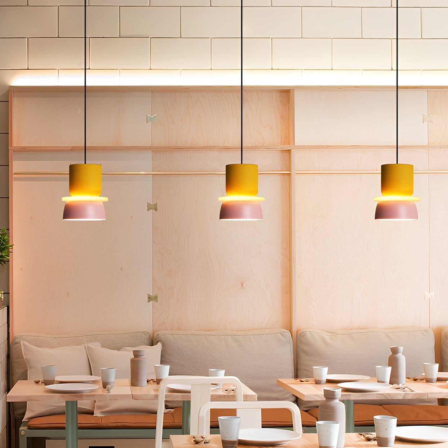 Vera – Simple et élégante lampe à trois lumières