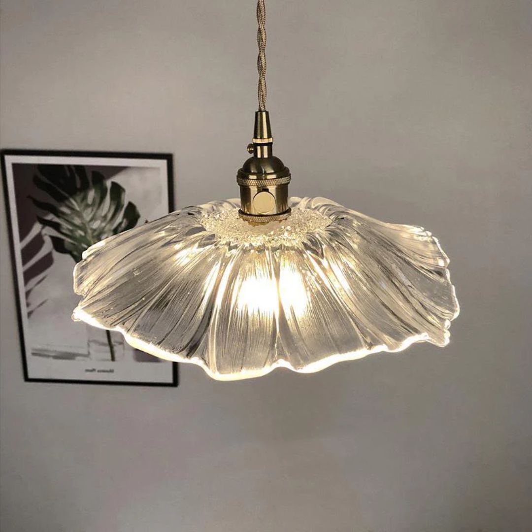 Kaoru – Lustre en laiton et verre