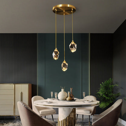 Alberia – Lustre en cristal nordique