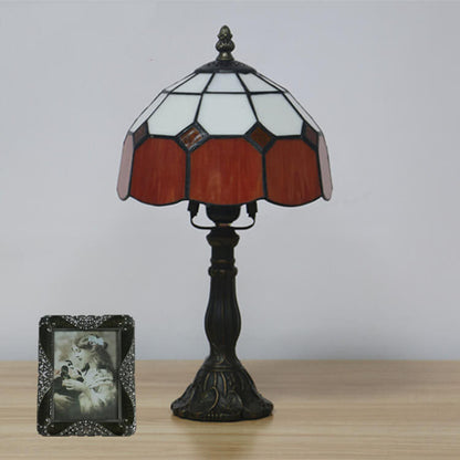 Seraphina – Lampe de table en verre Tiffany vintage