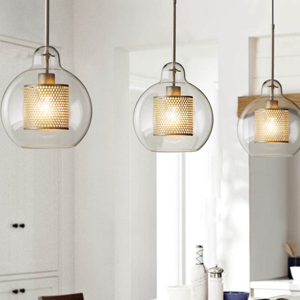 Rihan – Lustre en verre minimaliste