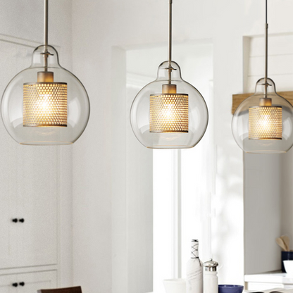 Rihan – Lustre en verre minimaliste