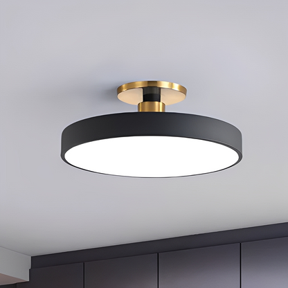 Cess – Lampe Plafonnier Anneau en Acrylique Moderne