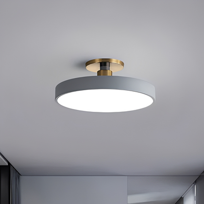 Cess – Lampe Plafonnier Anneau en Acrylique Moderne