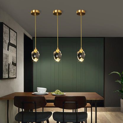 Alberia – Lustre en cristal nordique