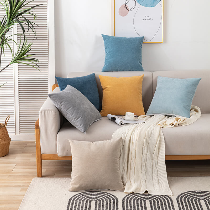 Mira – Solide Cord-Couverture de Protection pour Canapé en Cuir