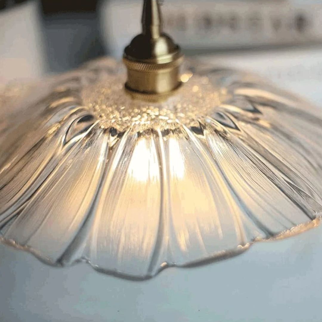 Kaoru – Lustre en laiton et verre