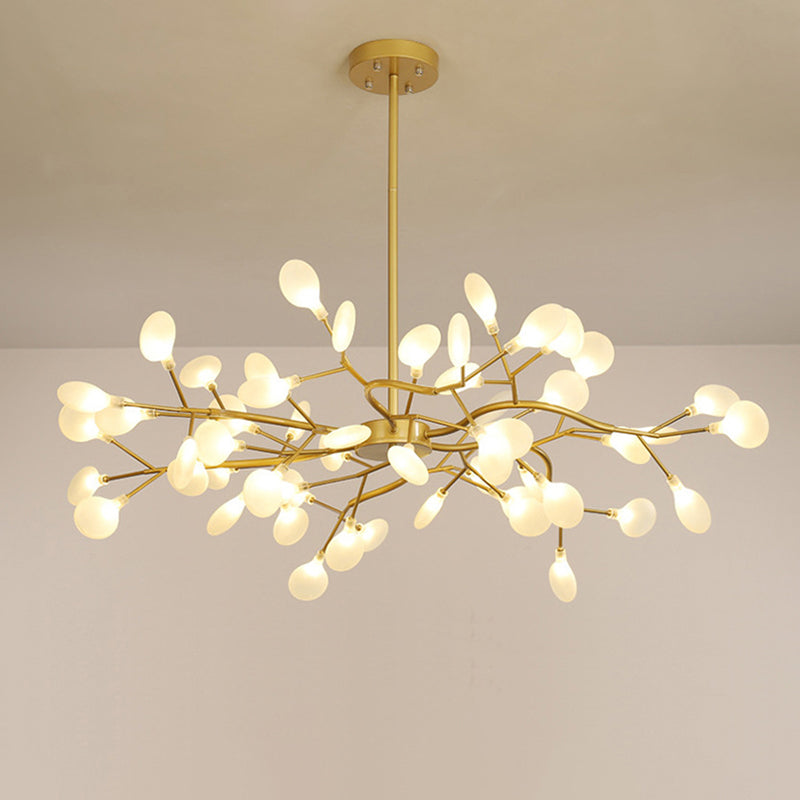 DanseLumière – Lustre LED aérien façon lucioles scintillantes