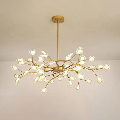 DanseLumière – Lustre LED aérien façon lucioles scintillantes