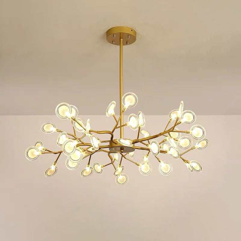 DanseLumière – Lustre LED aérien façon lucioles scintillantes