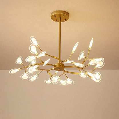 DanseLumière – Lustre LED aérien façon lucioles scintillantes