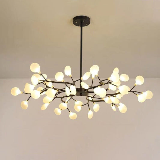 DanseLumière – Lustre LED aérien façon lucioles scintillantes