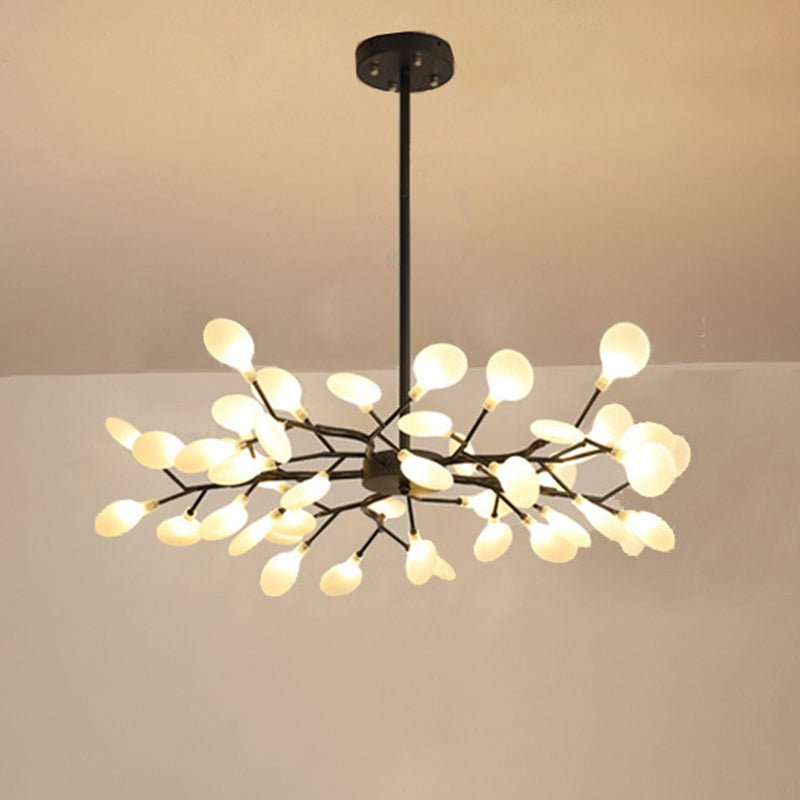 DanseLumière – Lustre LED aérien façon lucioles scintillantes