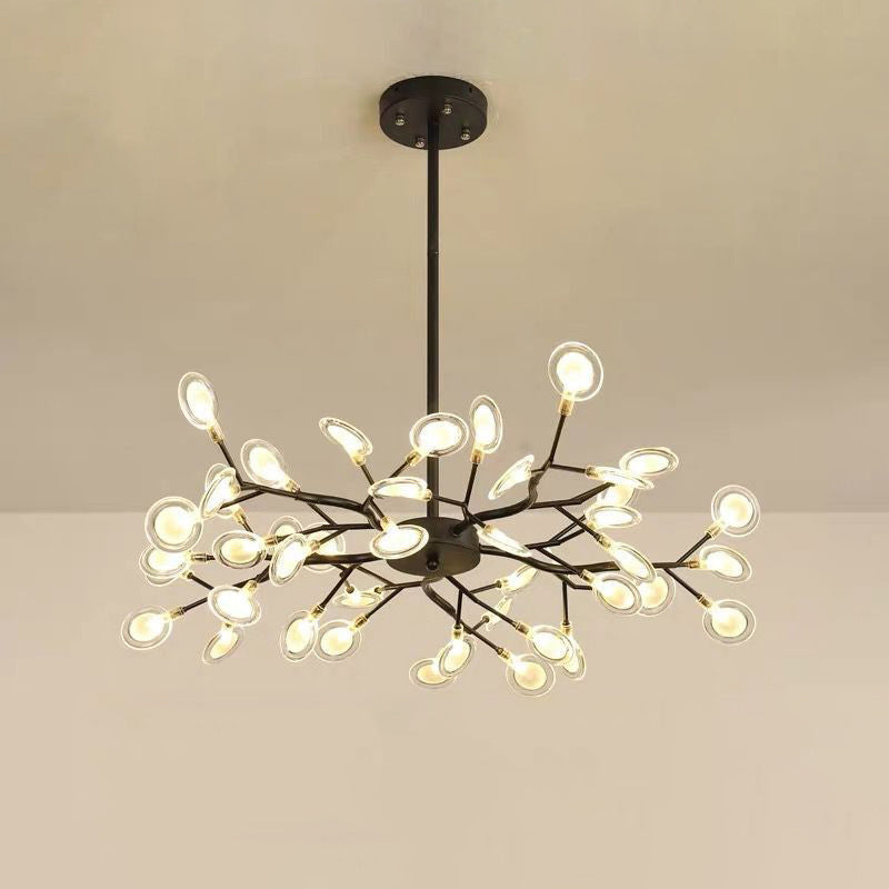 DanseLumière – Lustre LED aérien façon lucioles scintillantes
