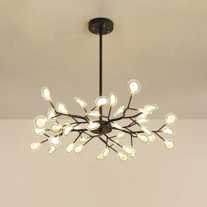 DanseLumière – Lustre LED aérien façon lucioles scintillantes