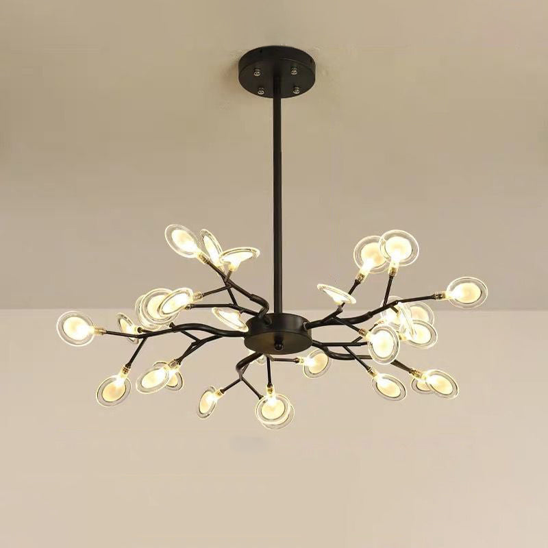 DanseLumière – Lustre LED aérien façon lucioles scintillantes