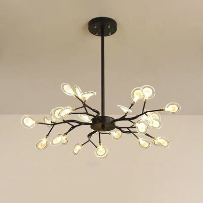 DanseLumière – Lustre LED aérien façon lucioles scintillantes