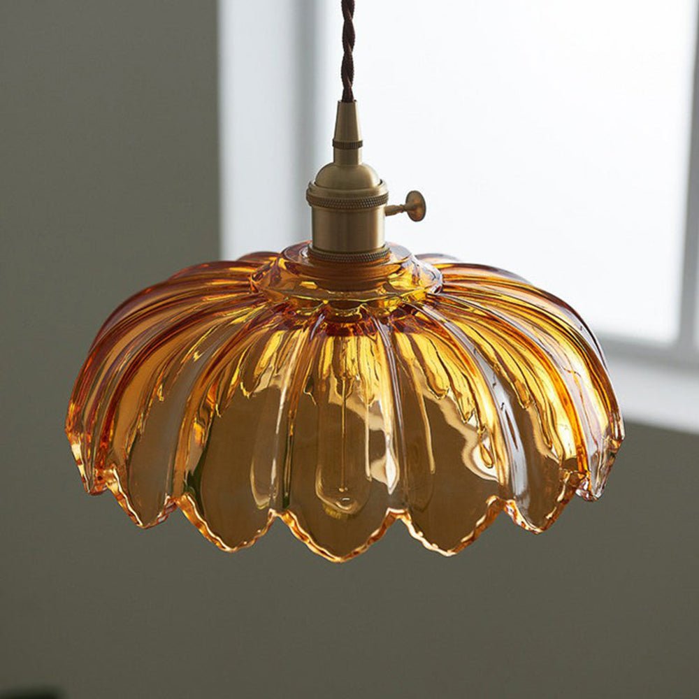 Florine – Suspension vintage en verre