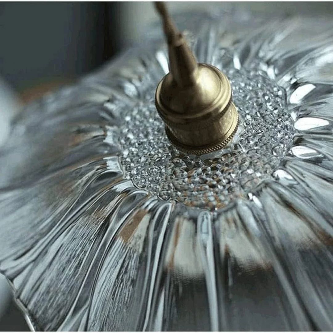 Kaoru – Lustre en laiton et verre