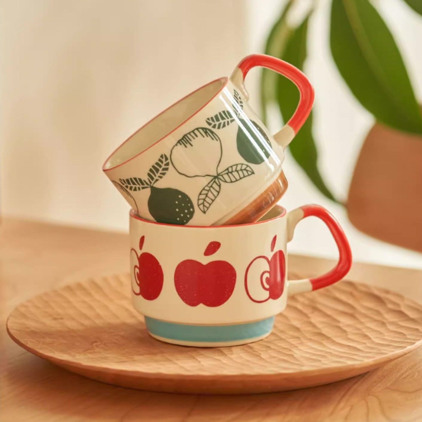 Aiko – Tasses Empilables en Céramique