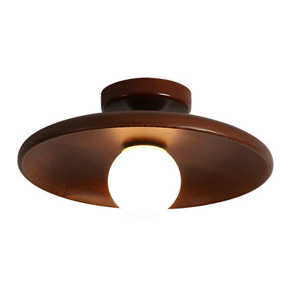 Miyu – Lampe de plafond en bois japonaise