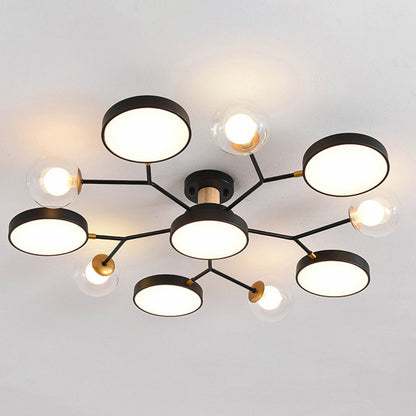 Darren – Lampe de plafond LED en design Branch