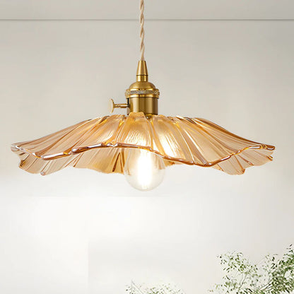 Kaoru – Lustre en laiton et verre