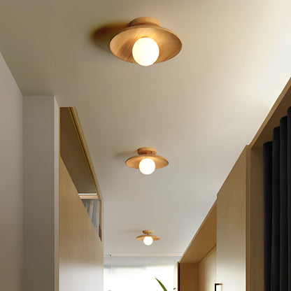 Koa – Plafonnier Japonais en Bois