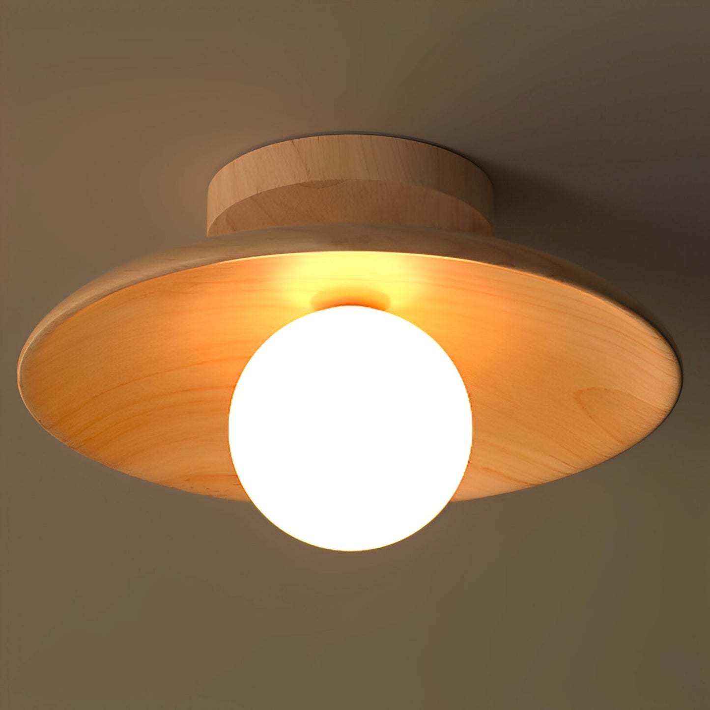 Koa – Plafonnier Japonais en Bois