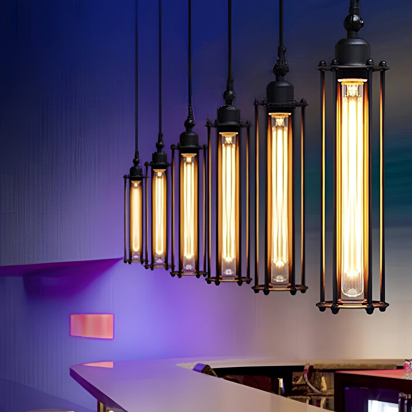 Ron – Suspension moderne de style industriel