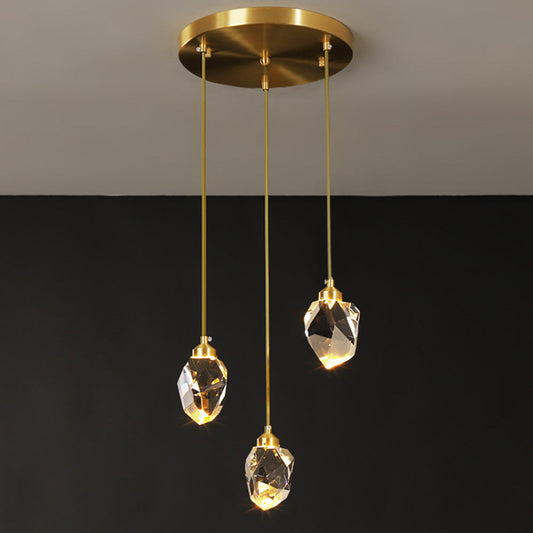 Alberia – Lustre en cristal nordique