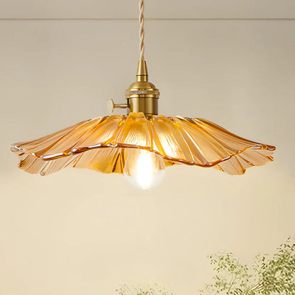 Kaoru – Lustre en laiton et verre