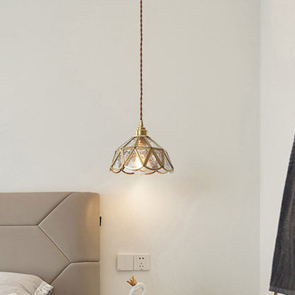 Alina – Suspension en cuivre plein style nordique