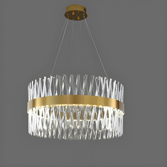 Elion – Suspension en cristal atmosphérique ronde